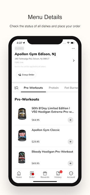 Apollon Gym Screenshot 1
