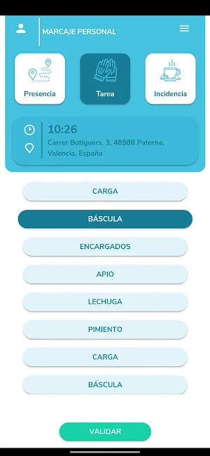 Gregal Marcaje Presencia Screenshot 2