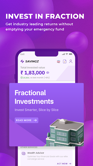 Savingz: AI Tax and Investment Screenshot 1
