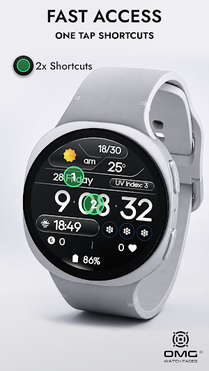 OMG 479 - Digital Watch Face Screenshot 3