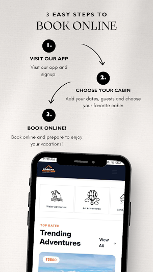 Book My Adventure Screenshot 1