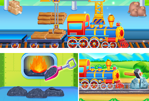 Train game for kids Screenshot 1