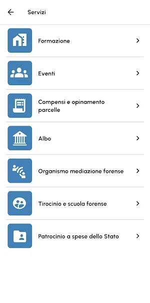 Ordine Avvocati Padova Screenshot 2
