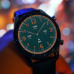 Key WF74 Analogue Watch Face Screenshot 1