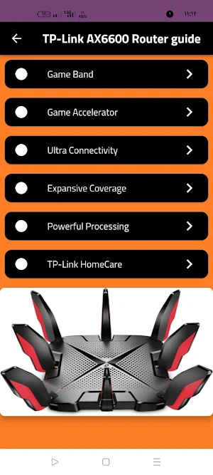 TP-Link AX6600 Router guide Screenshot 0