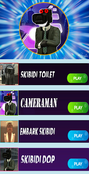 Tiles Hop: Skibidi Vs tv man Screenshot 3
