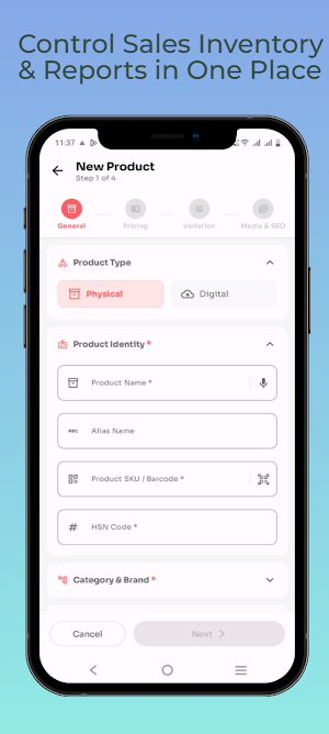 Agni POS Screenshot 3