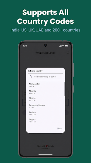 WaDirect – WA Without Saving Screenshot 1