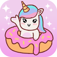 Unicorn Donut: Drop & Merge