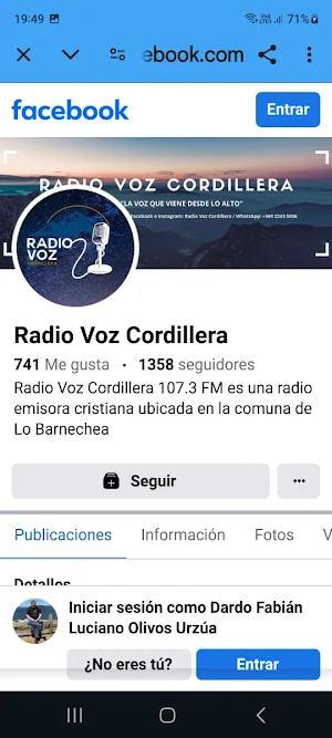 Radio Voz Cordillera Screenshot 3