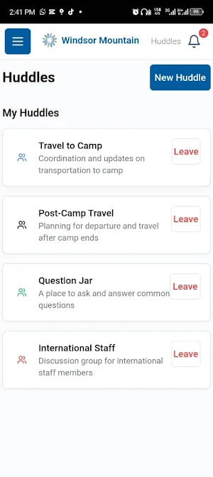 Windsor Mountain Summer Camp Screenshot 2