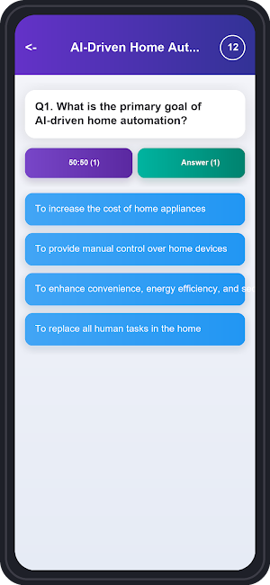 Smart Home Tech Trivia Quiz Screenshot 3