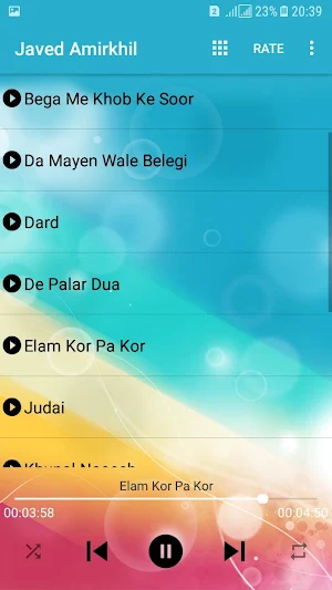 آهنگ جدید جاوید امیرخیل  - Javed Amirkhil 2020 Screenshot 2