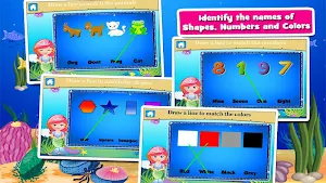 Mermaid Princess Pre K Games Screenshot 1