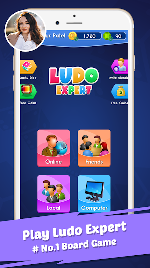 Ludo Expert: Online Dice Board Ludo & Voice Chat Screenshot 0
