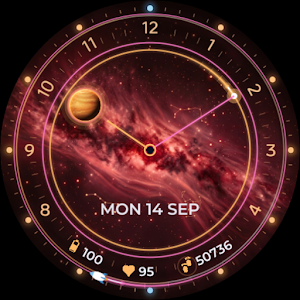 Cosmic Orbit – Watch Face Screenshot 3