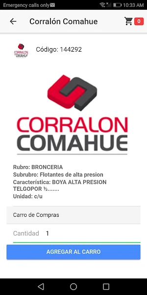Corralon Comahue Screenshot 1