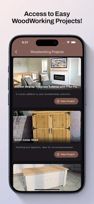 WoodWorking Plans AI Screenshot 1