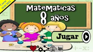 Matemáticas 8 años Screenshot 0