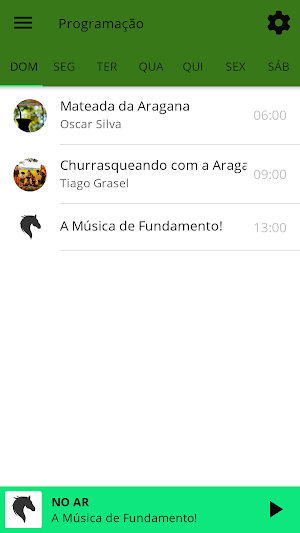 ARAGANA WEB RADIO Screenshot 1
