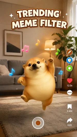 Doggy Filter: FYP Doggy Dog AR Screenshot 2