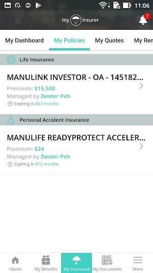 My Insurer Screenshot 3