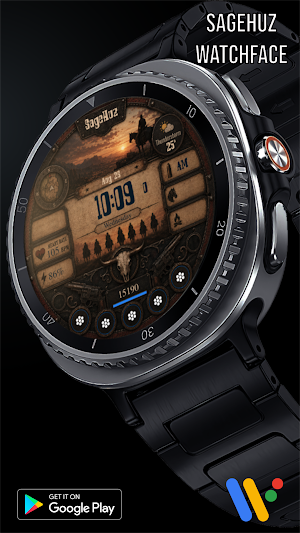 A132 Cowboy Game watchface Screenshot 0
