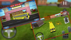 3D School Bus Driving Screenshot 1