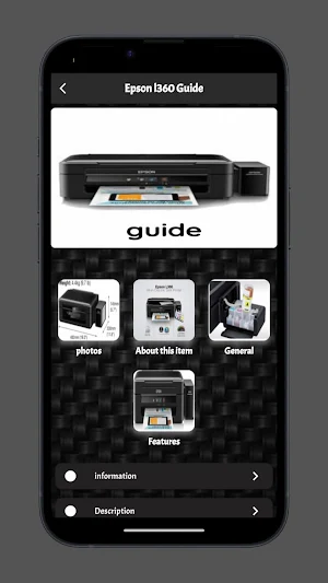 Epson l360 Guide Screenshot 0