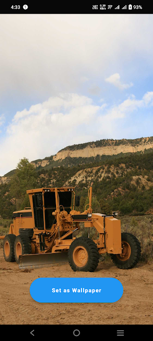 Grader Vehicle Wallpaper Screenshot 0