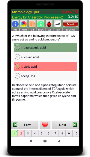 Microbiology Quiz Screenshot 2