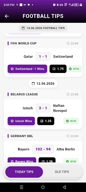 Sure Correct Predictions Screenshot 0