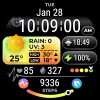 OMG 101 Weather Watch Face