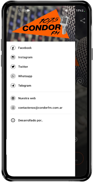 Condor FM Mendoza 107.5 Screenshot 1