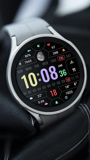 ZKinWatch Clarity Large Number Screenshot 1