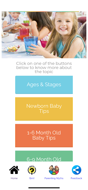 Baby Growth Milestones Screenshot 0