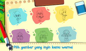 Marbel Mewarnai: Profesi Screenshot 1