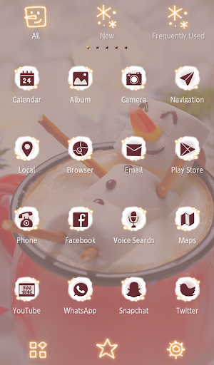 Marshmallow Man Theme Screenshot 2