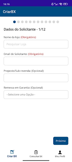 Titan TGP Mobile - Garantia Screenshot 1