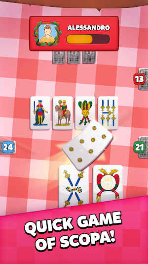 Scopa Friends Online Screenshot 0