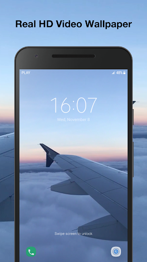 3D Airplane Live Wallpaper Screenshot 2