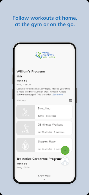 Total Diabetes Wellness Screenshot 2