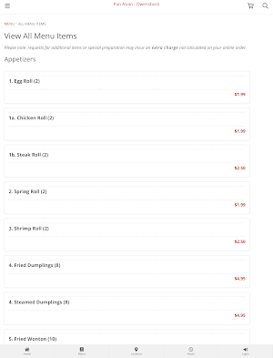 Pan Asian - Owensboro Online Ordering Screenshot 3