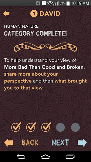 Perspective Cards Screenshot 2