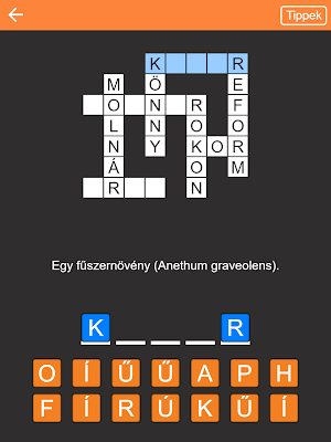 Keresztrejtvény Screenshot 3