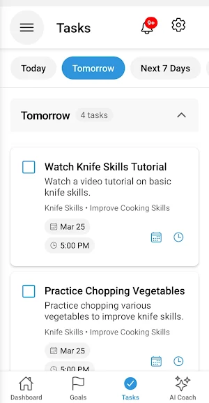 Discover: Goal & Habit Tracker Screenshot 2