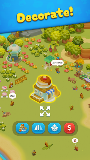 Capybara Land: Match & Design Screenshot 1
