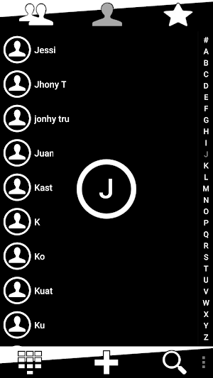 THEME EXDIALER MIXER BLACK Screenshot 2