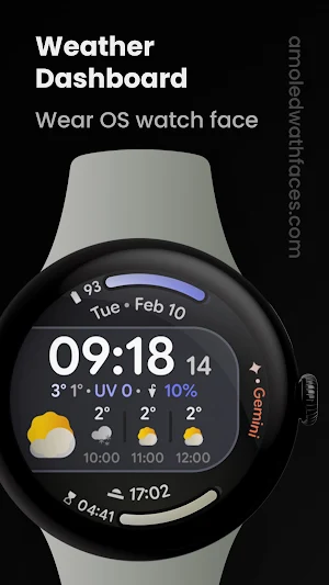 Weather Dashboard Watch Face Screenshot 0