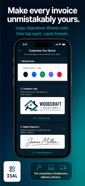 Isal Receipt & Invoice Maker Screenshot 2